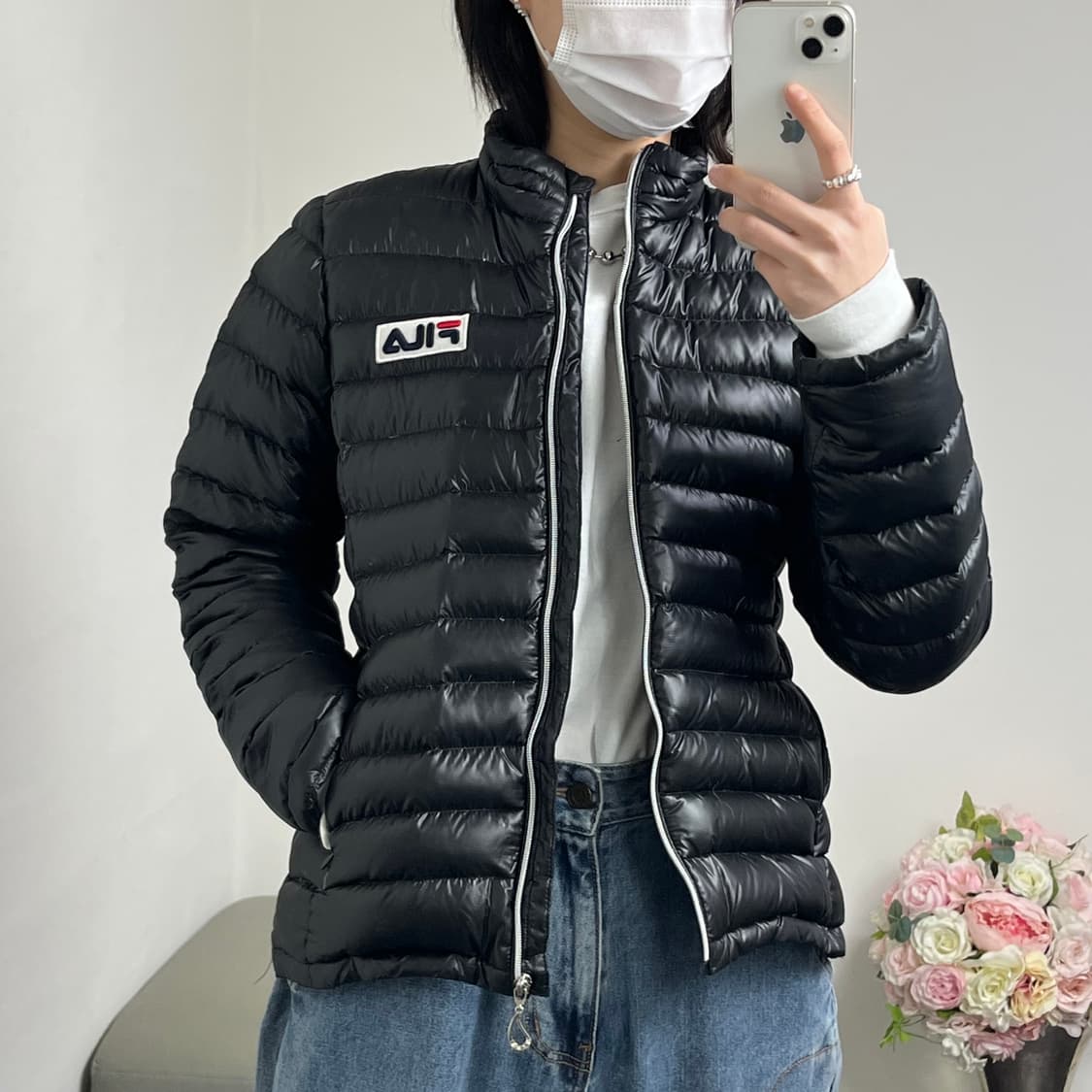 휠라 경량패딩 (여성제품 상품이미지1