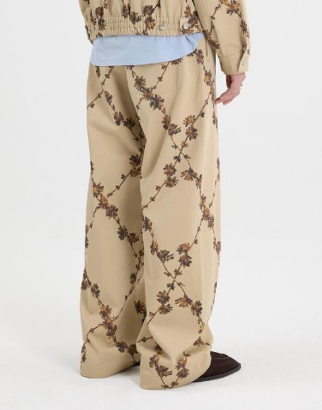 애프터프레이 다이아 프린팅 팬츠 L 새제품 상품이미지2