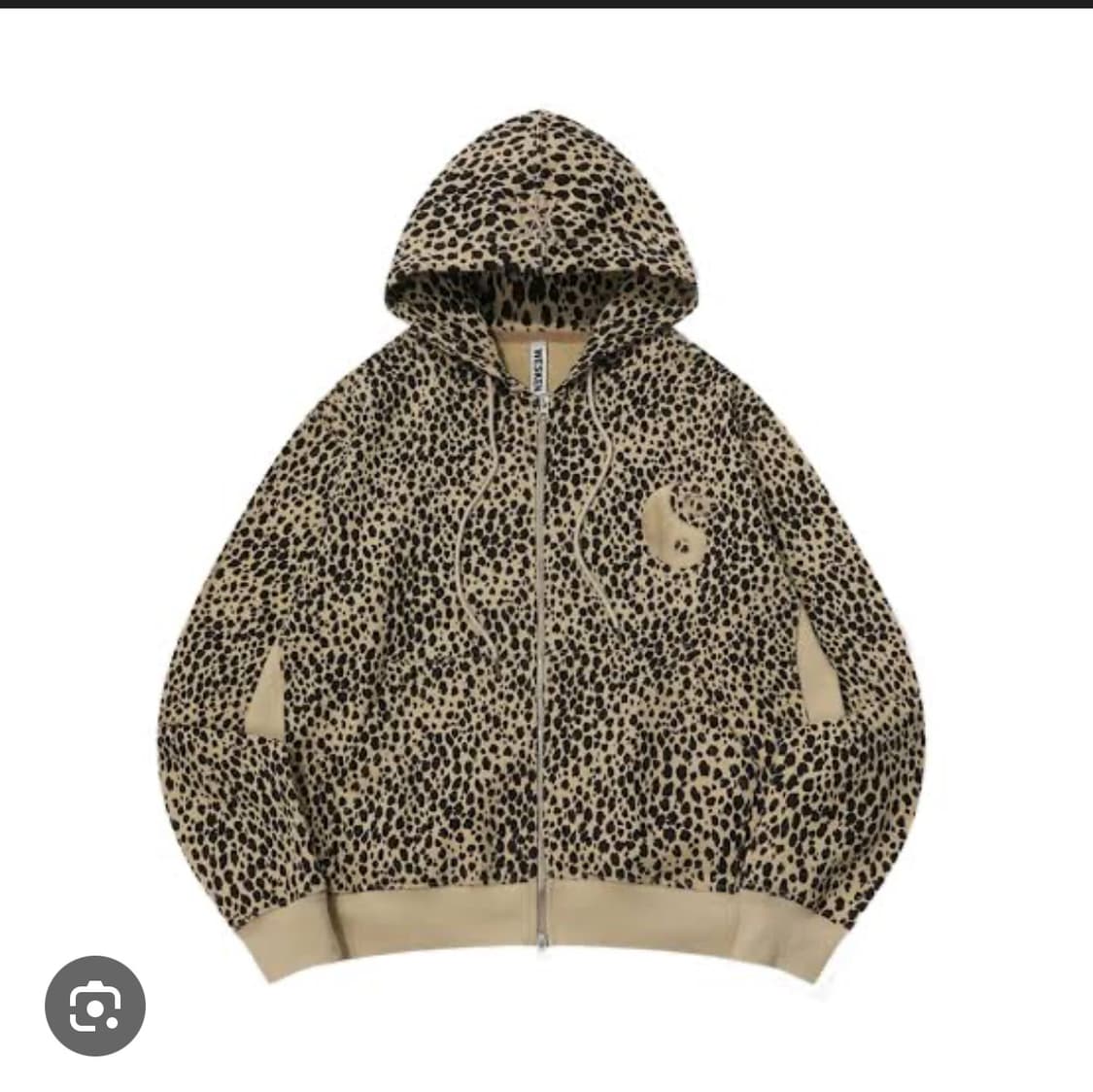 (2) 웨스켄 레오파드 인양 후드 집업 상품이미지1