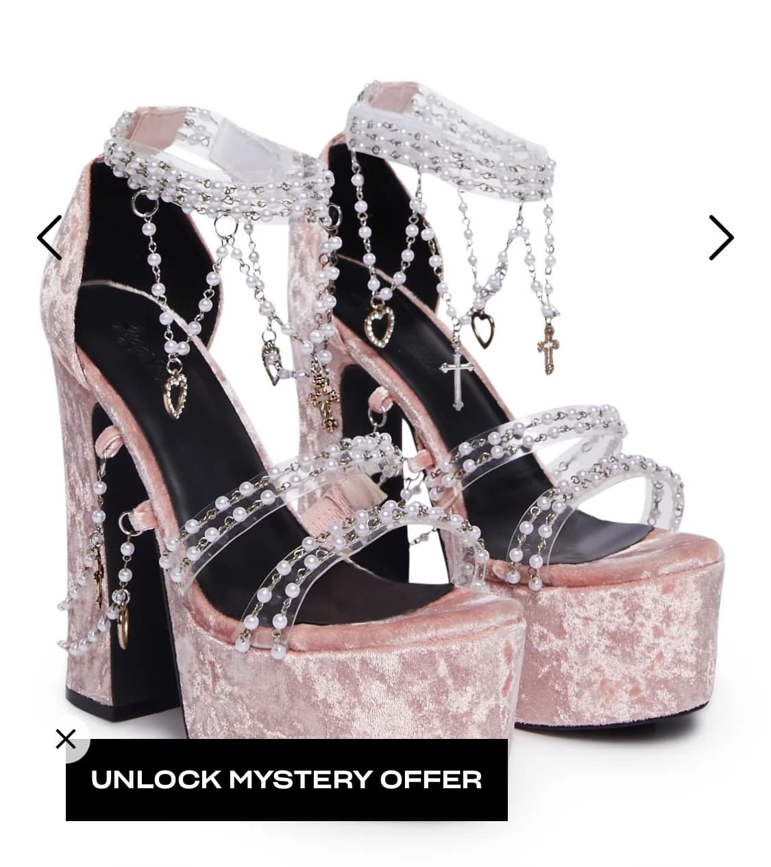 아리아나 그란데 Thank u next 하이힐 핑트 DOLLSKILL 상품이미지1