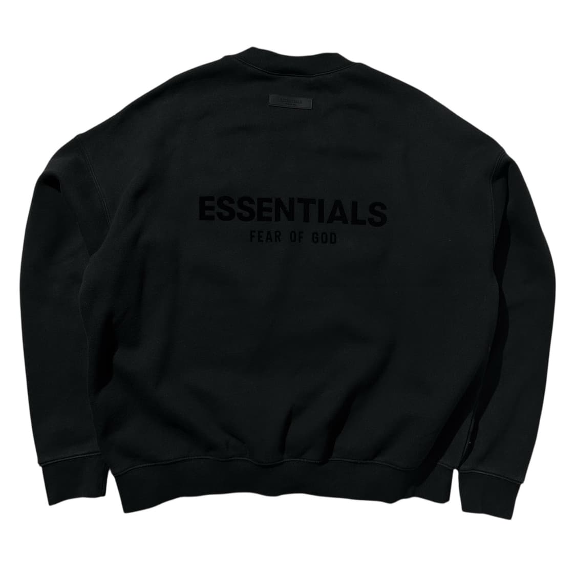 (매장판) 피어오브갓 에센셜 맨투맨 블랙 상품이미지1