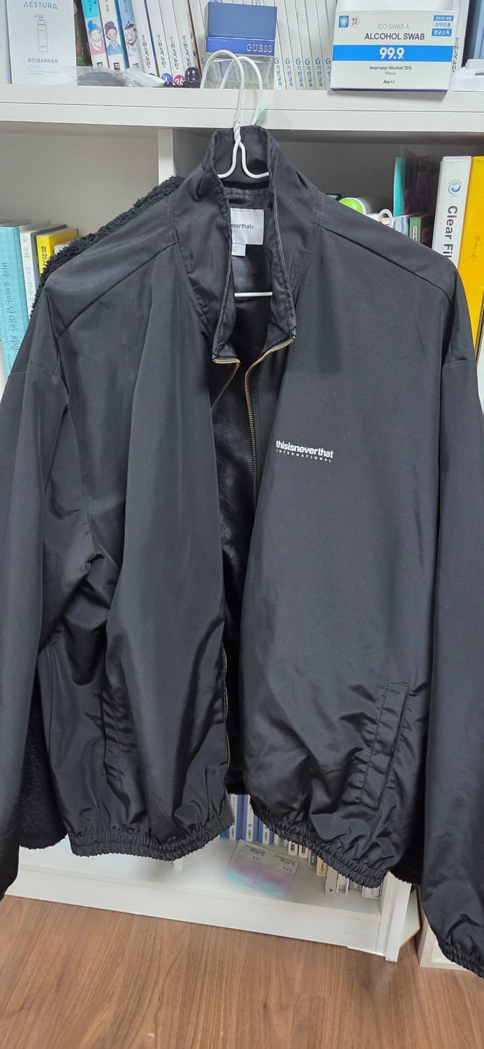 디스이즈네버댓 intl 팀자켓 블랙 상품이미지1