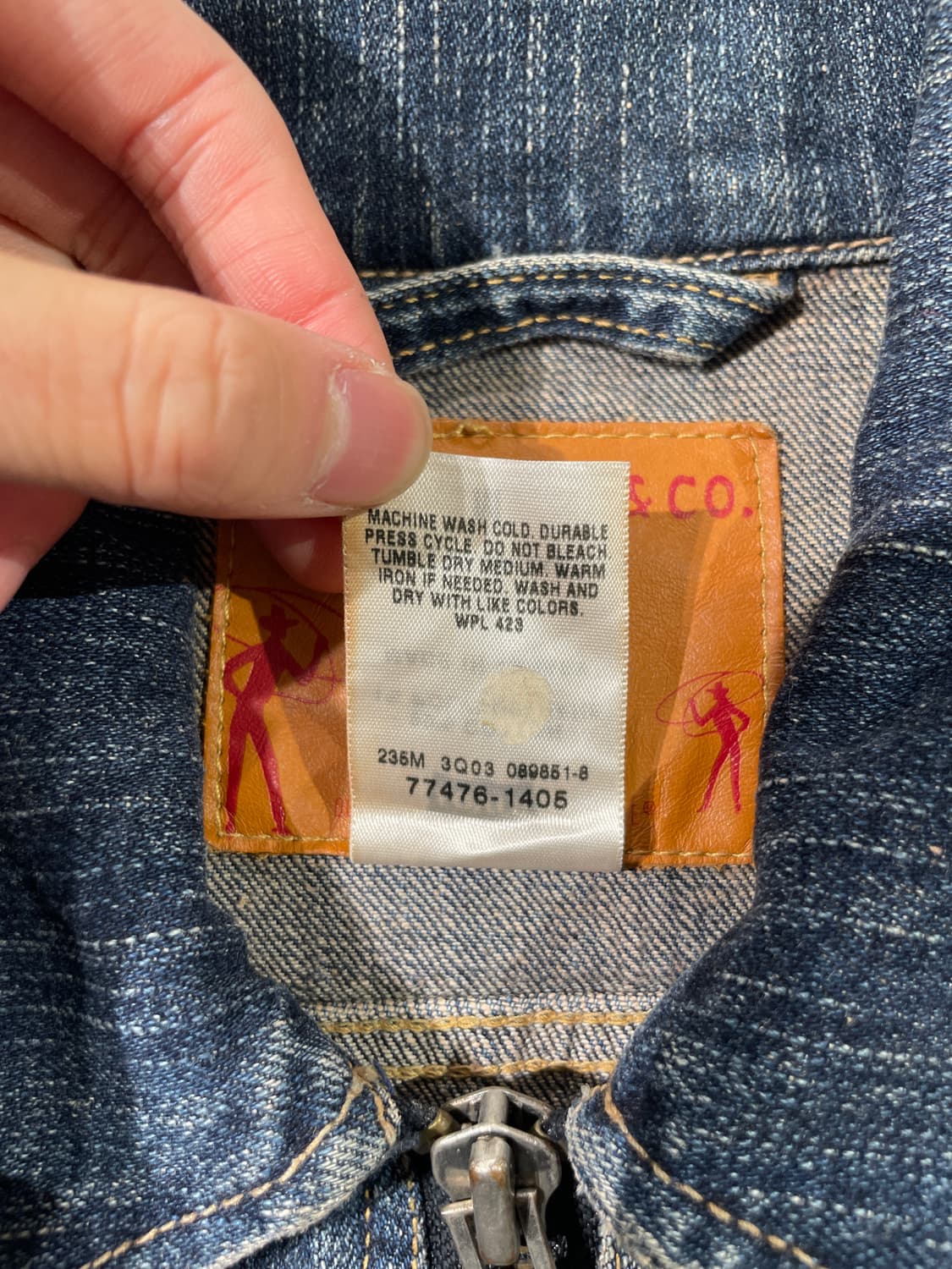 리바이스 진청 집핏 유틸리티 크롭 데님 자켓 상품이미지8