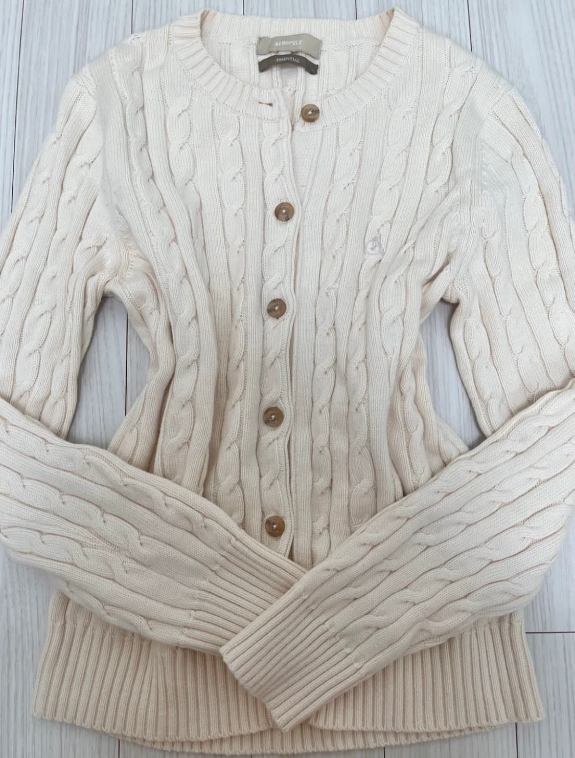 BEANPOLE 빈폴 코튼 케이블 가디건 상품이미지1