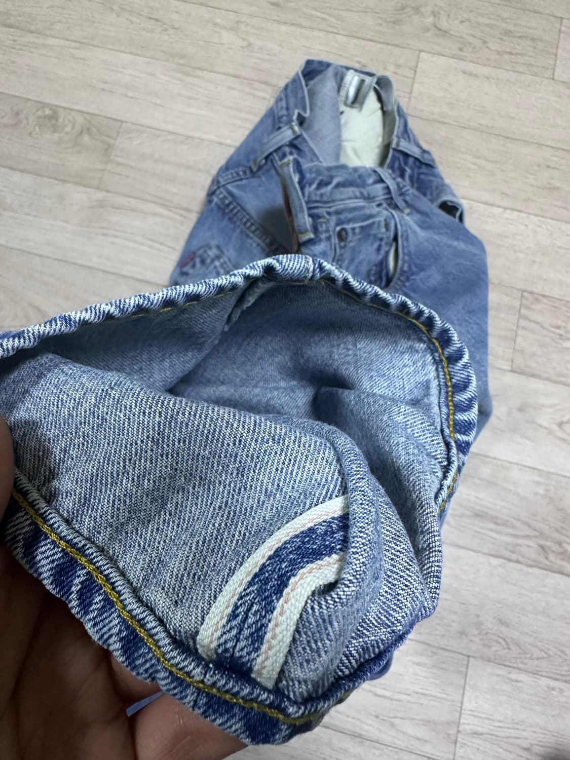 (32X30) 리바이스 LVC 55501 블랙잭 청바지 상품이미지5