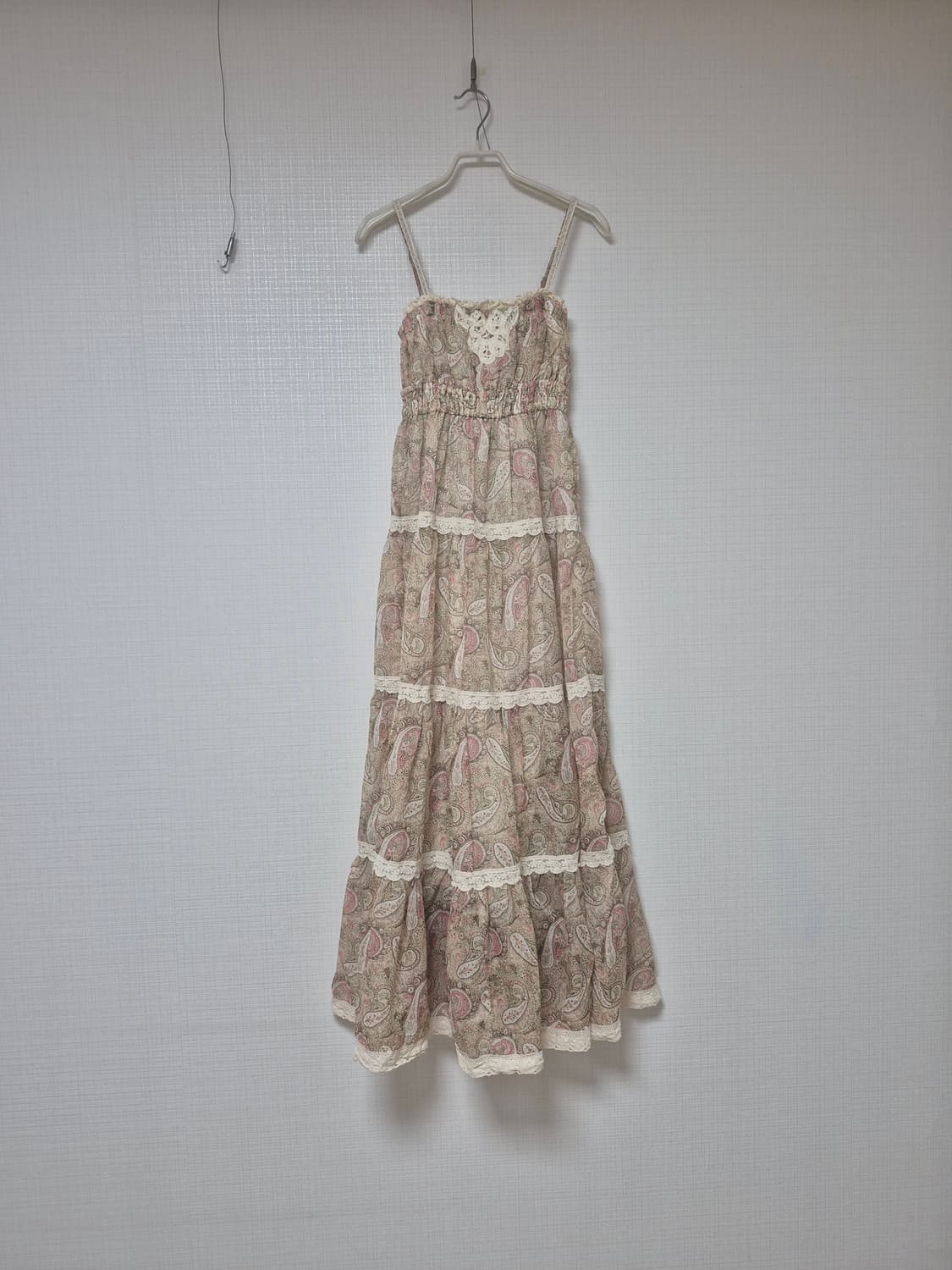 리즈리사 히메갸루 페이즐리 캐미원피스 상품이미지1