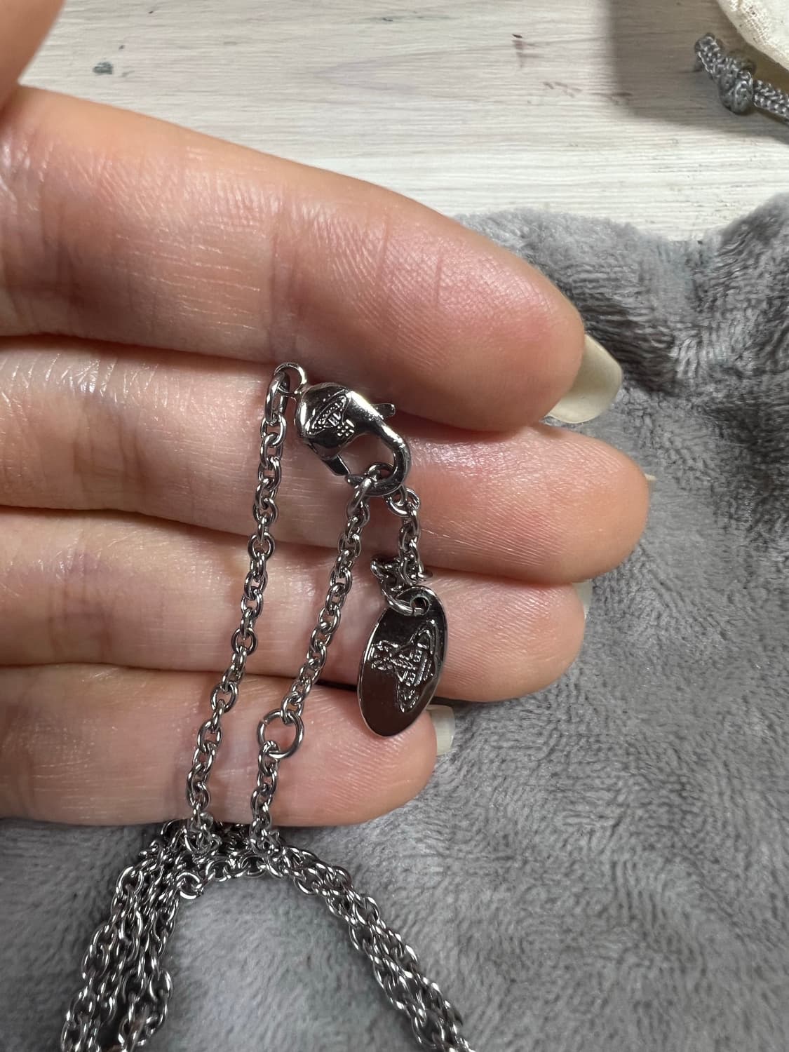 비비안웨스트우드 아리엘라 핑크 목걸이 상품이미지5