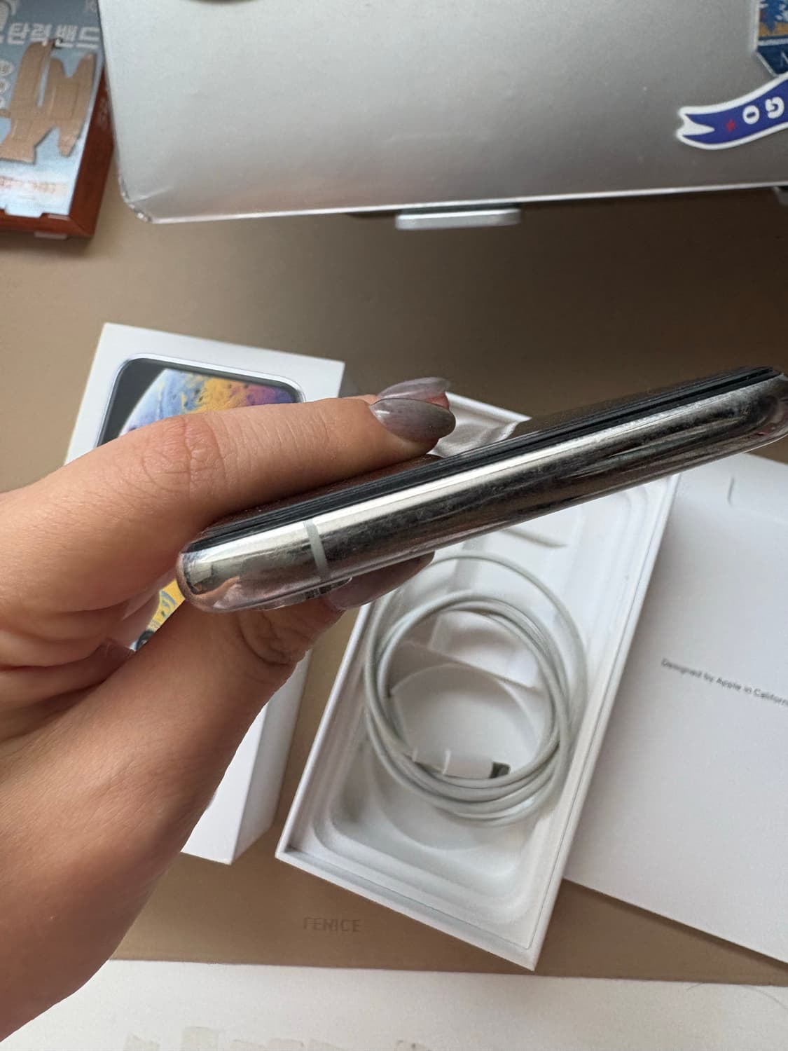 아이폰 XS 실버 256GB 상품이미지7