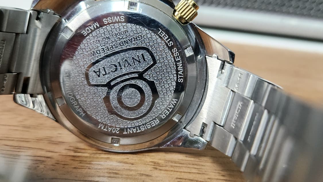 # 인빅타 스위스메이드 스피드웨이 다이버 골드콤비 남성명품시계 급처 상품이미지8