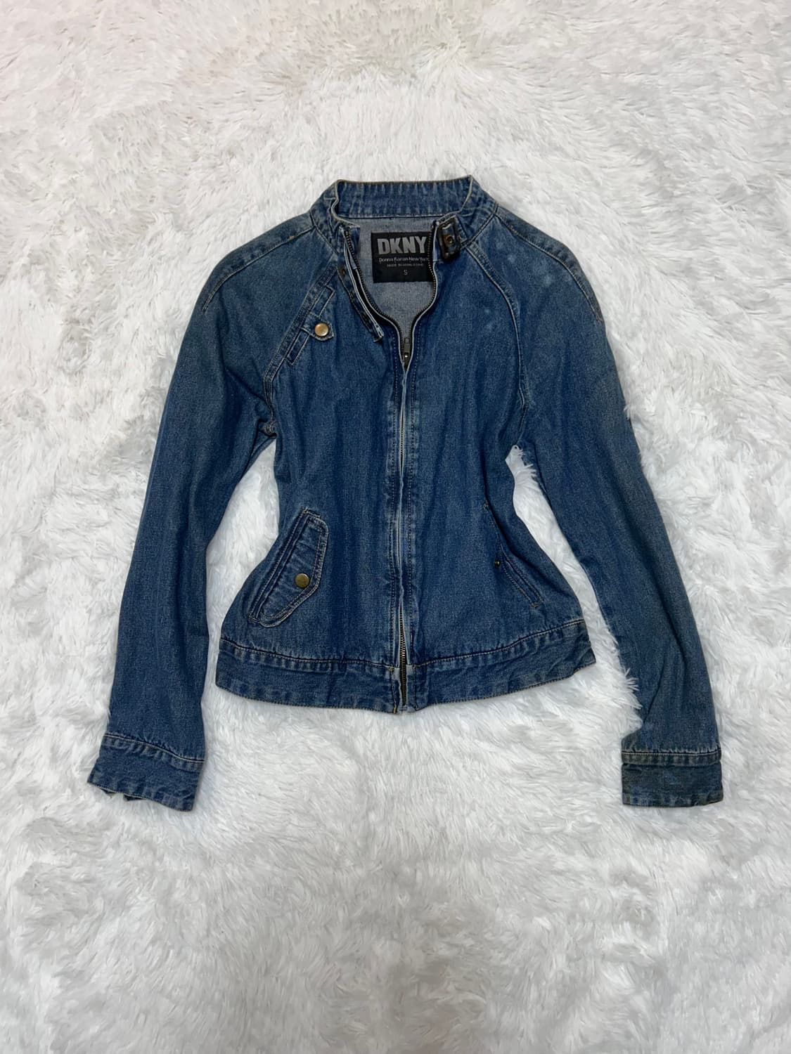 DKNY buckle denim rider jacket 상품이미지1