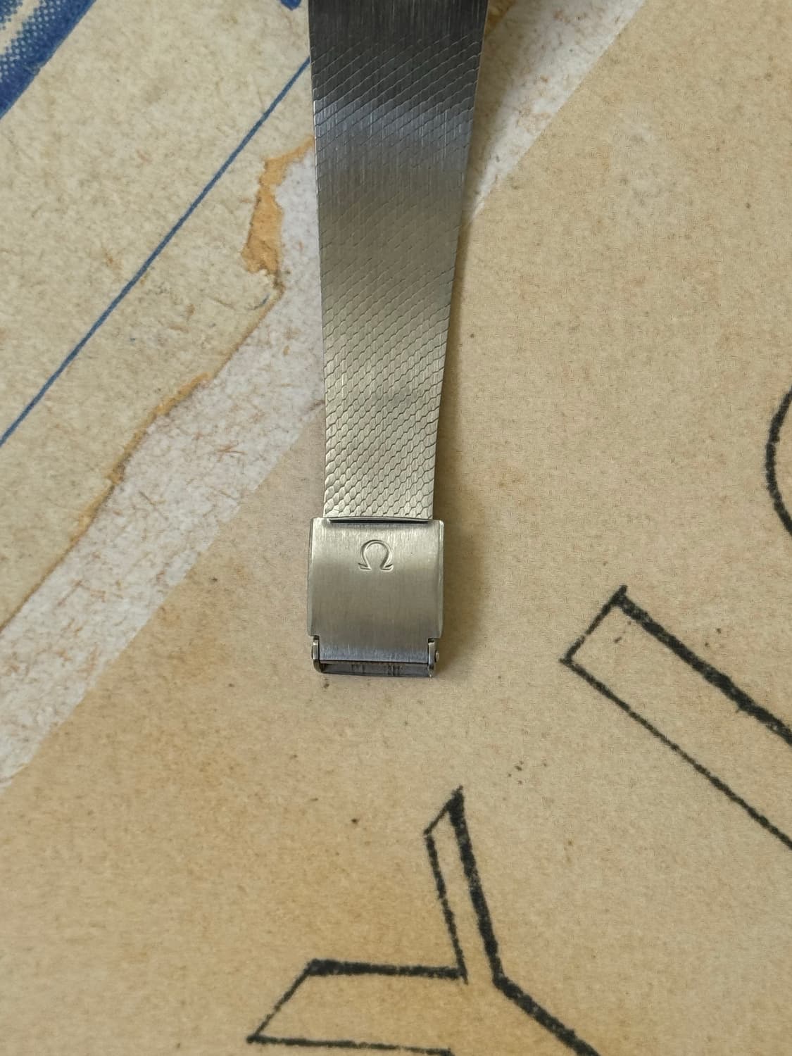 정품 빈티지 오메가 드빌 엘립스 스틸 시계 상품이미지6