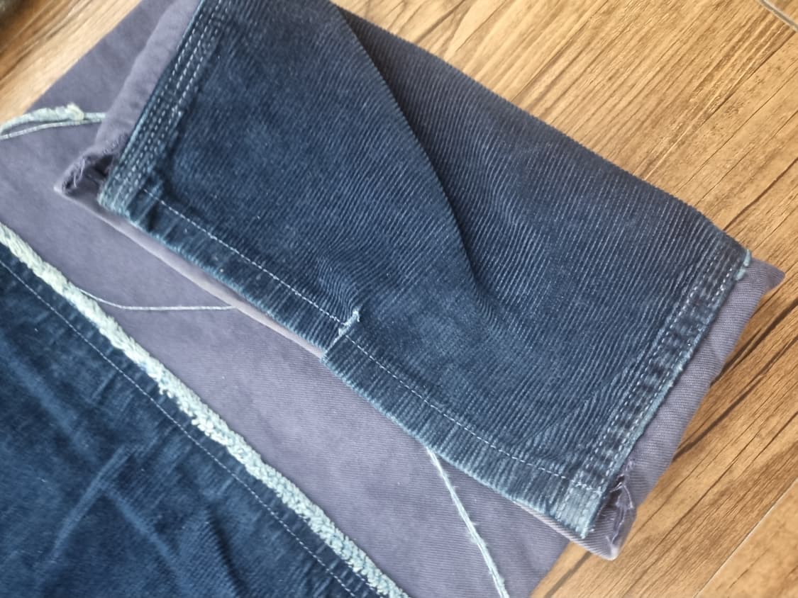 뤡코즈 코듀로이 더블니 팬츠 상품이미지3