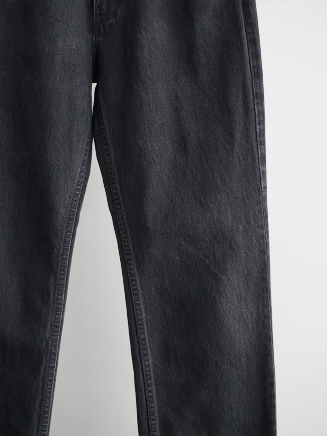 [COMOLI] 25AW 5P 데님 팬츠 (Fade Black) 상품이미지5