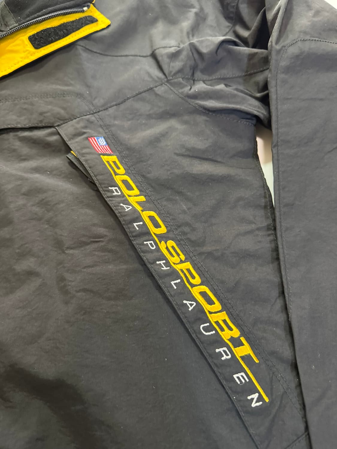 폴로스포츠 빈티지 바람막이 자켓(M사이즈) 상품이미지2