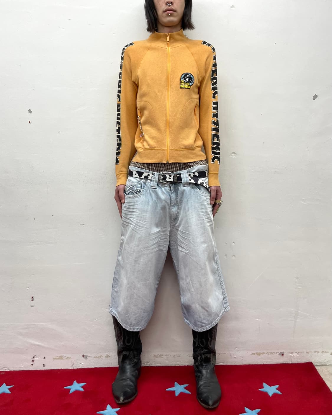 Hysterical Orange Retro Zip-Up 상품이미지4