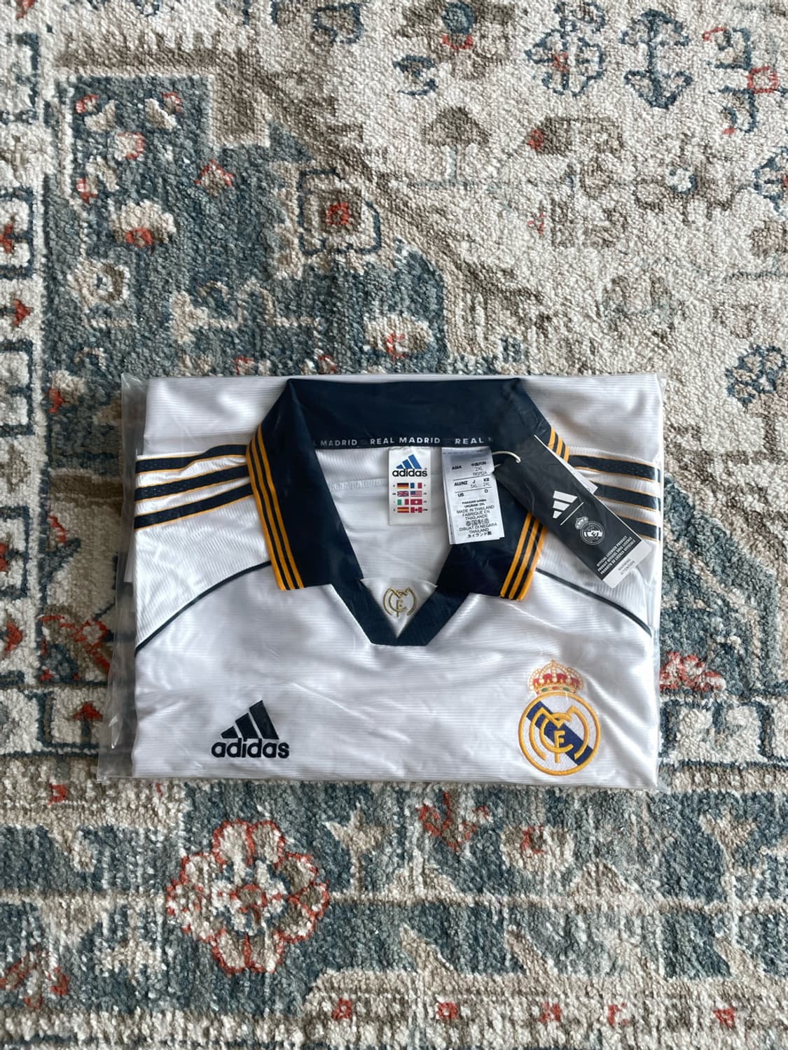 아디다스 레알 마드리드 99/00 홈 저지 화이트 (새제품. XXXL) 상품이미지1