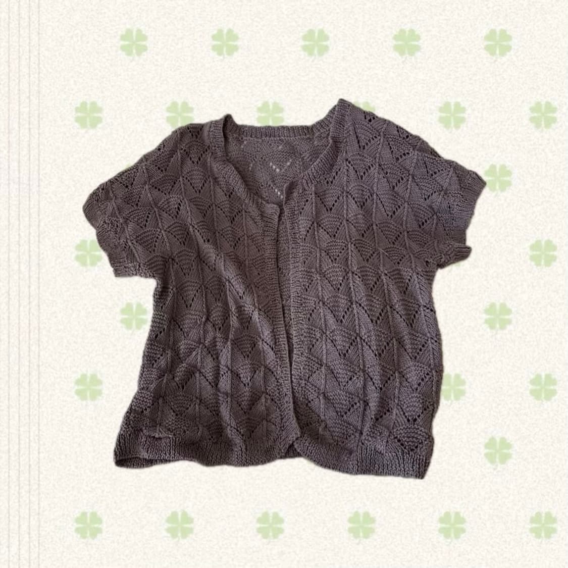 모리걸 여름 반팔 가디건 상품이미지1