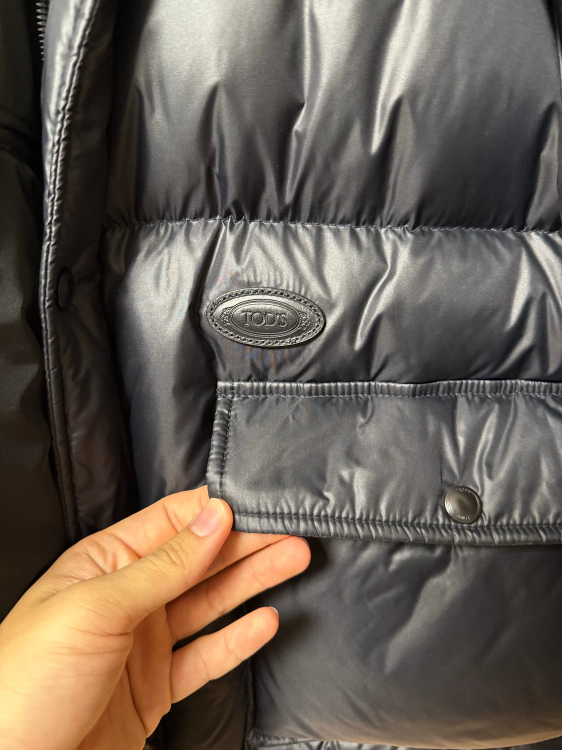 몽클레어 토즈 핸더스킴 스웨이드 패딩  상품이미지9