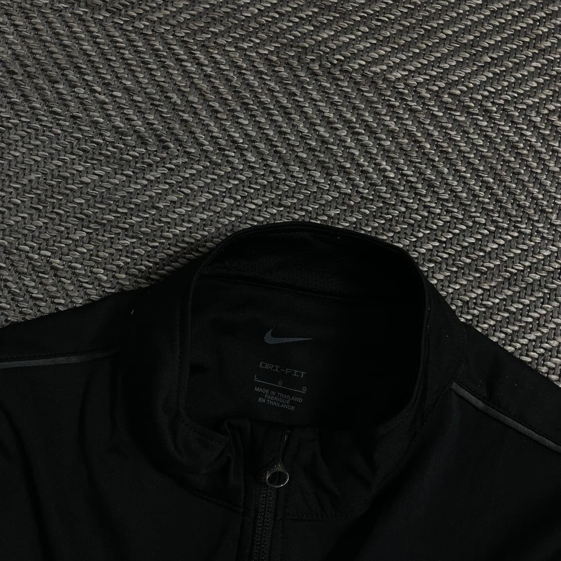 나이키 드라이핏 스우시로고 트레이닝 자켓 블랙 o 4144 상품이미지4