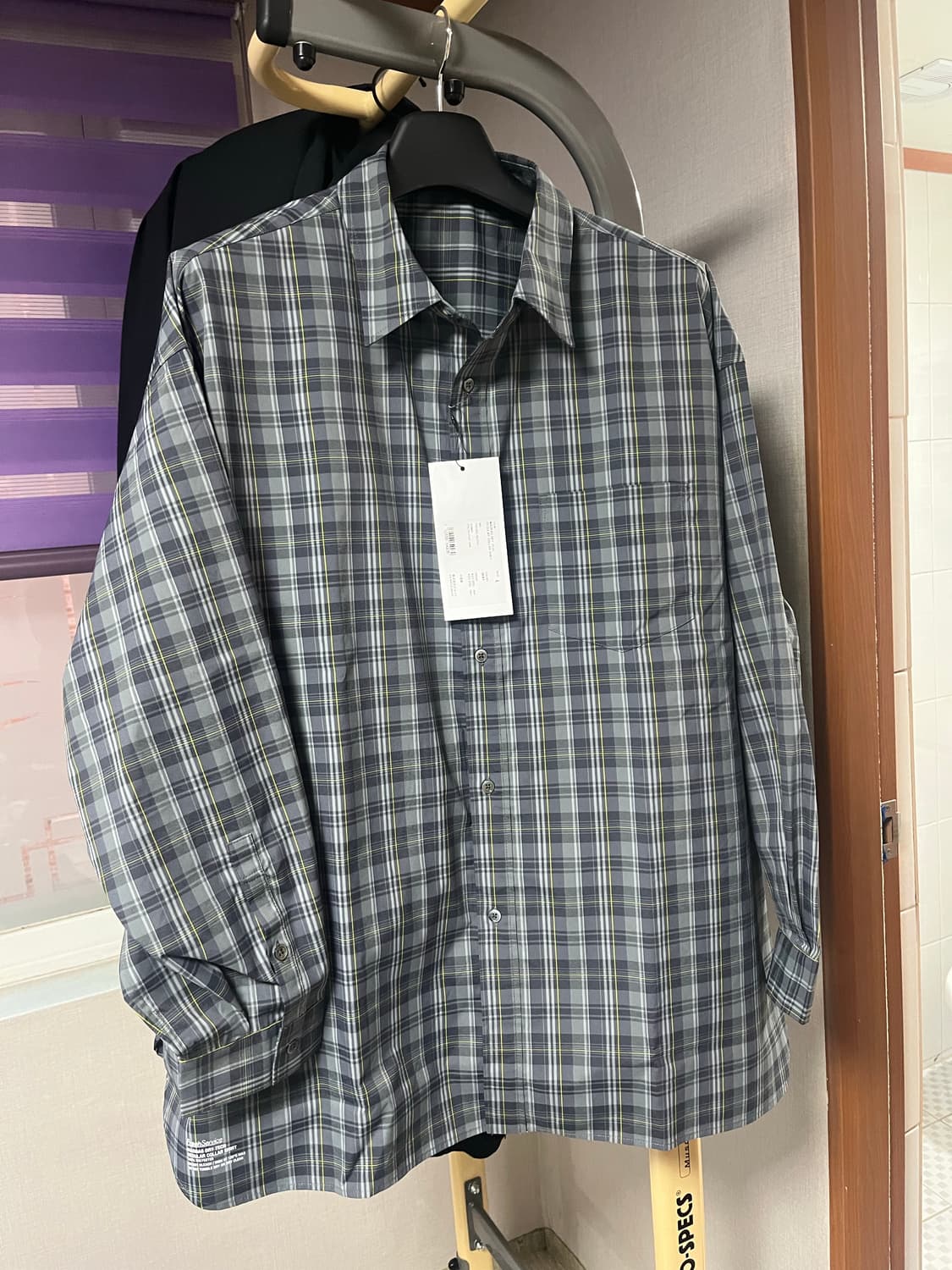 freshservice 프레쉬서비스 26SS 마드라스 셔츠 L 상품이미지1