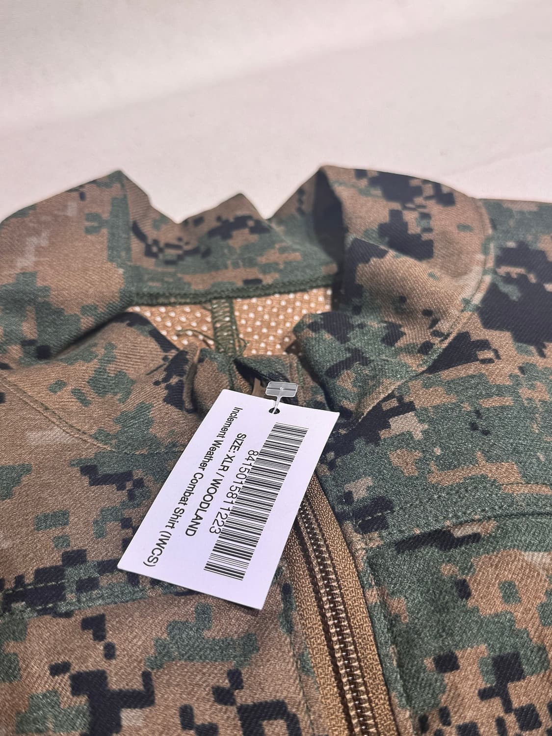 USMC 우드랜드 마챗 프로그 악천후 컴뱃셔츠 상품이미지4