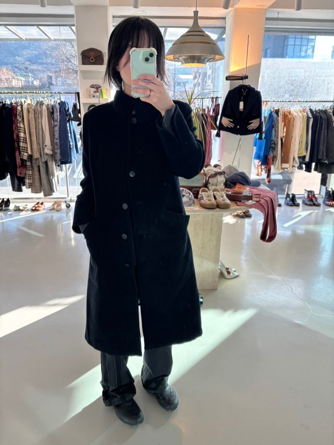 Vintage Aqua Doree Wool coat 상품이미지1