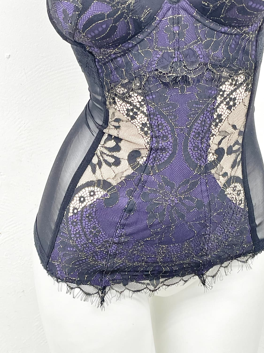 고딕 레이스 코르셋 상품이미지3