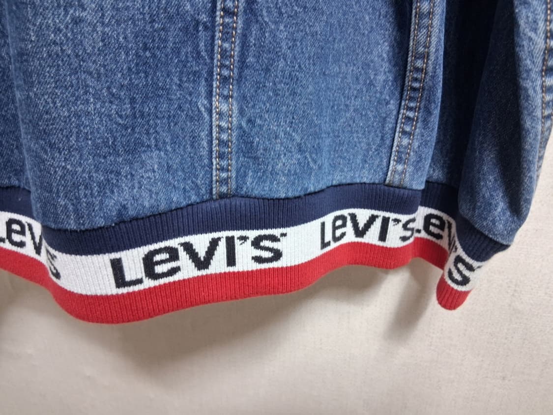 리바이스 여성 프리미엄 데님 청쟈켓 오버핏 5566 S 상품이미지7