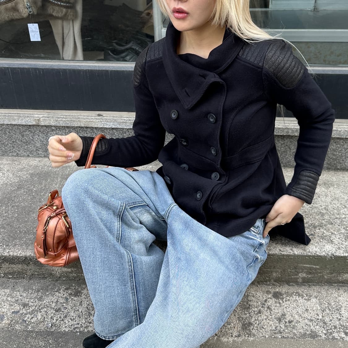 00s 할리 데이비슨 나폴레옹 단주 자켓 상품이미지1