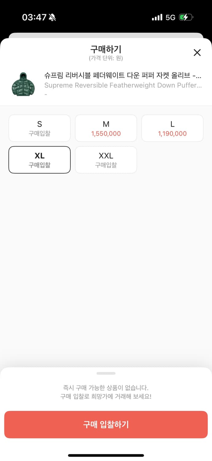 슈프림 패딩 상품이미지4