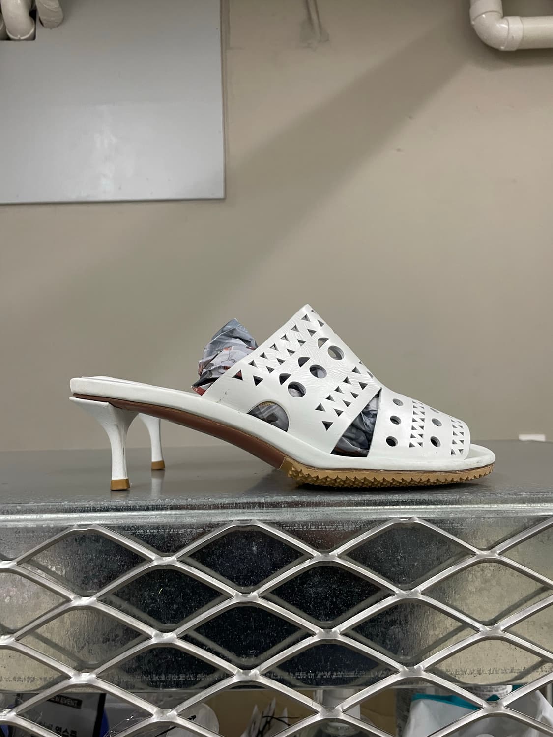 알라이아 화이트 비엔느 힐 샌들 40 상품이미지4