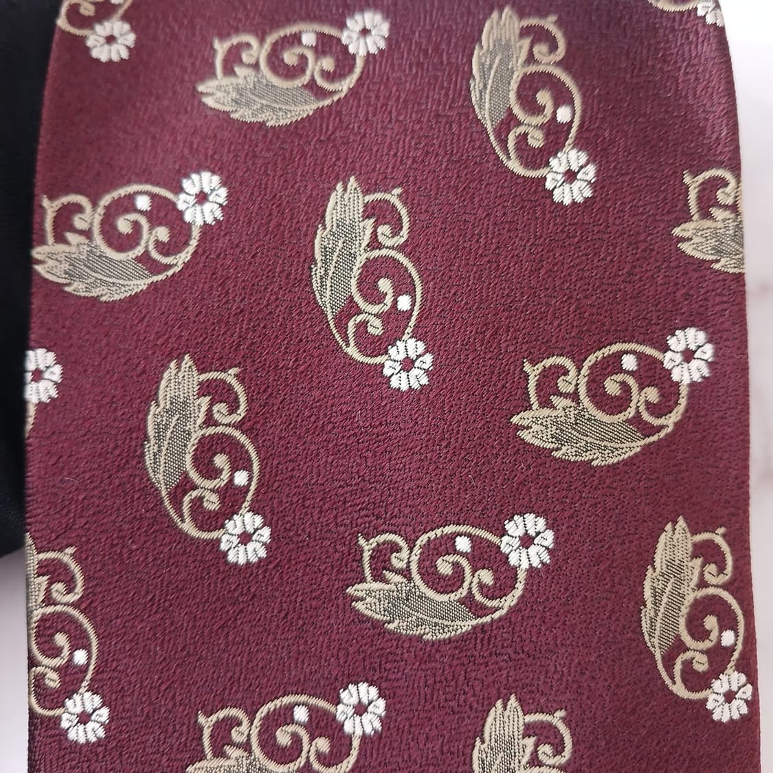 소니아 리키엘 실크 브라운 넥타이 10cm 새제품 A19018
 상품이미지6