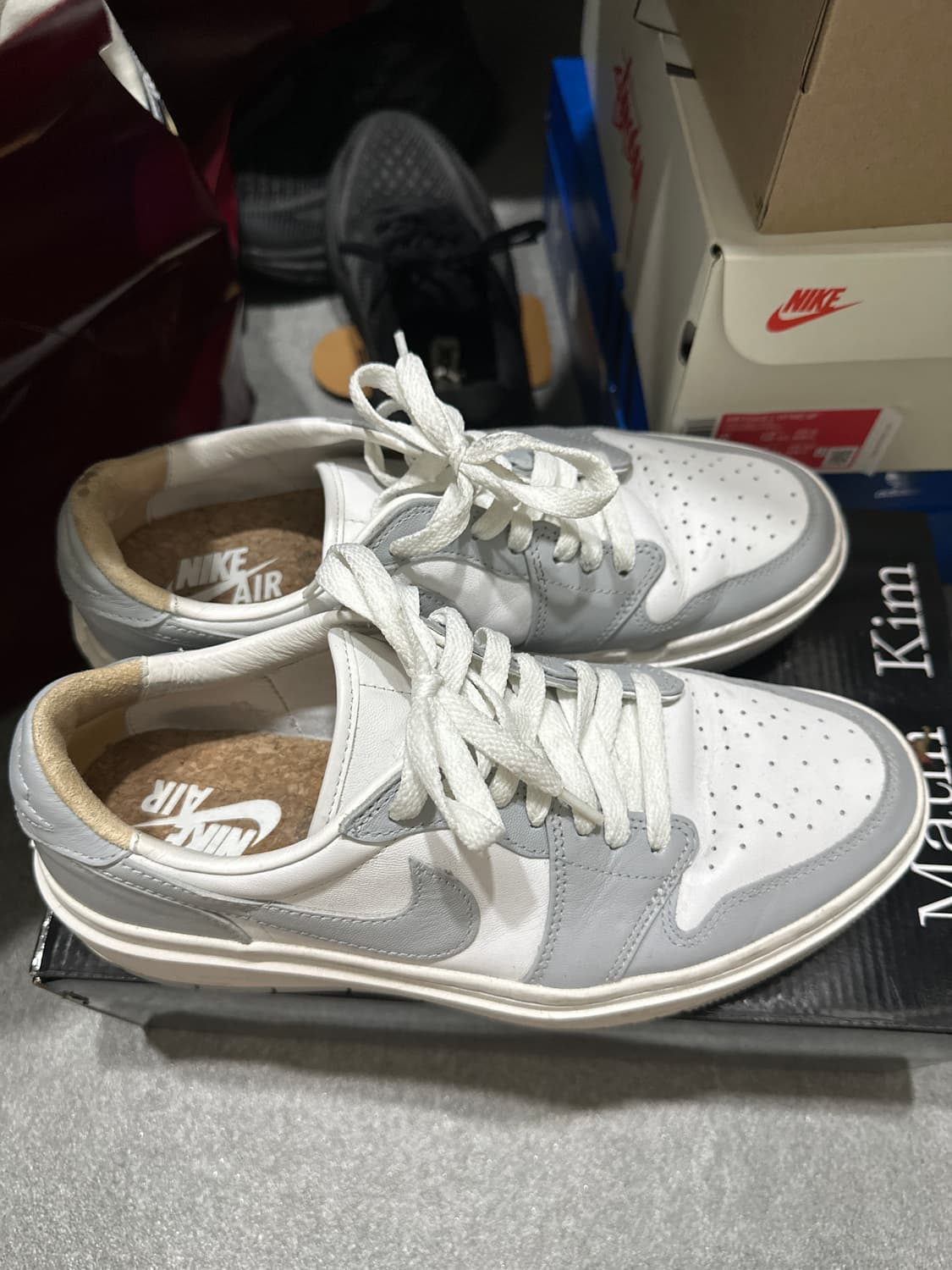 (W) Jordan 1 Elevate Low White and Wolf  상품이미지1
