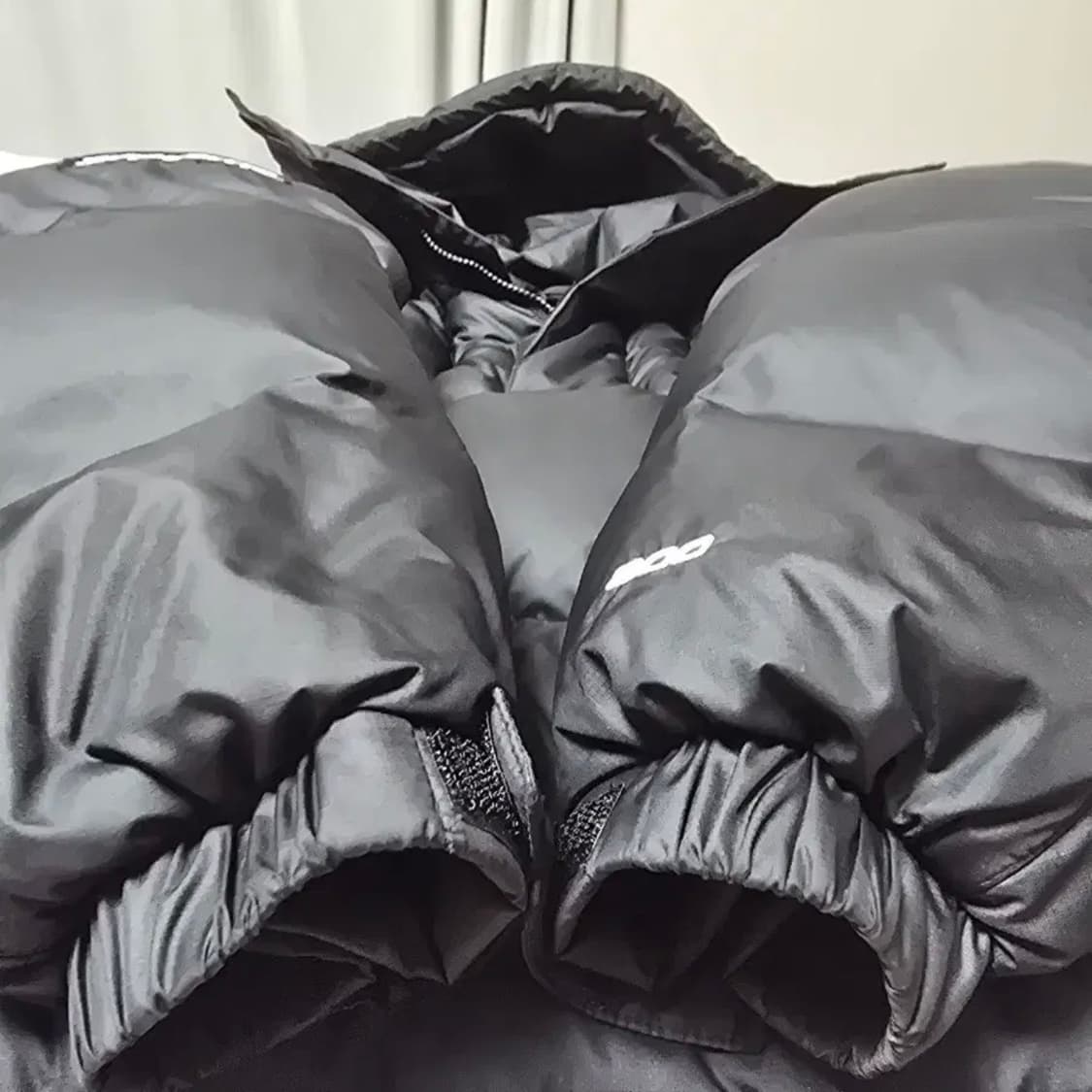 슈프림 x 노스페이스 800-필 하프 집 후드 풀오버 블랙 - 22FW 상품이미지5