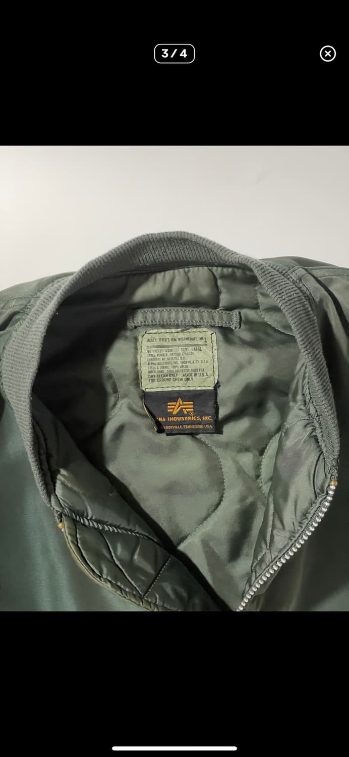 90s vintage ma-1  105 상품이미지3