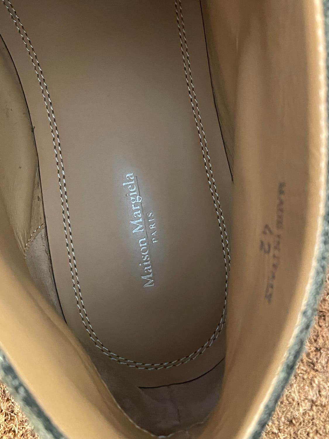 [42size] 마르지엘라 데저트부츠 상품이미지5