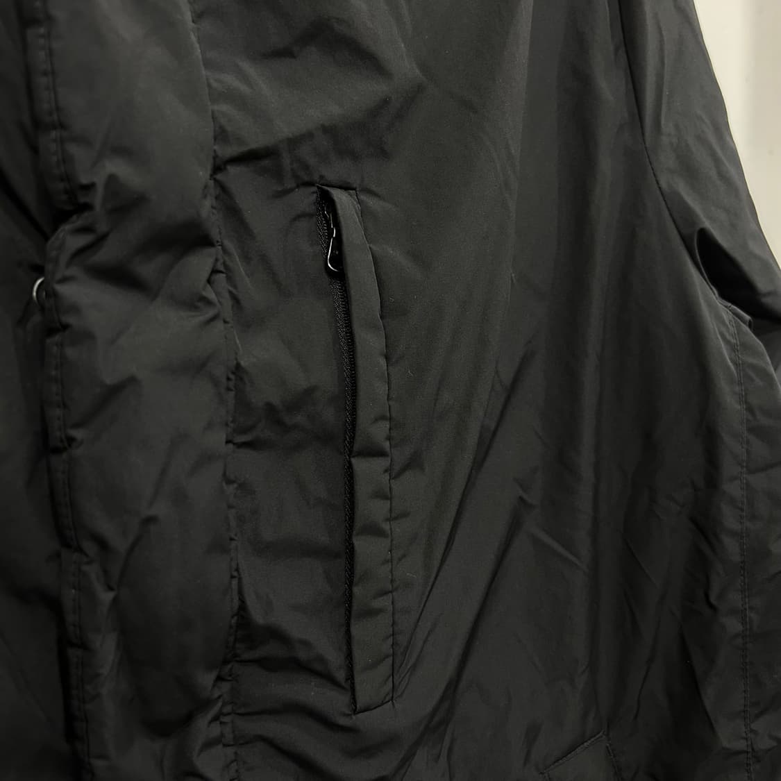 올젠 덕다운 무광 나일론 차이나카라 경중량 패딩 상품이미지4