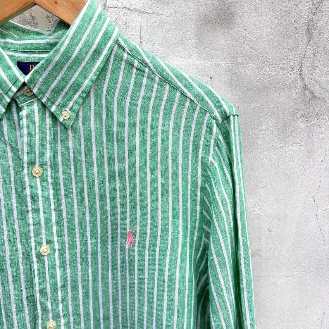 Polo 폴로 스트라이프 린넨 셔츠 상품이미지3