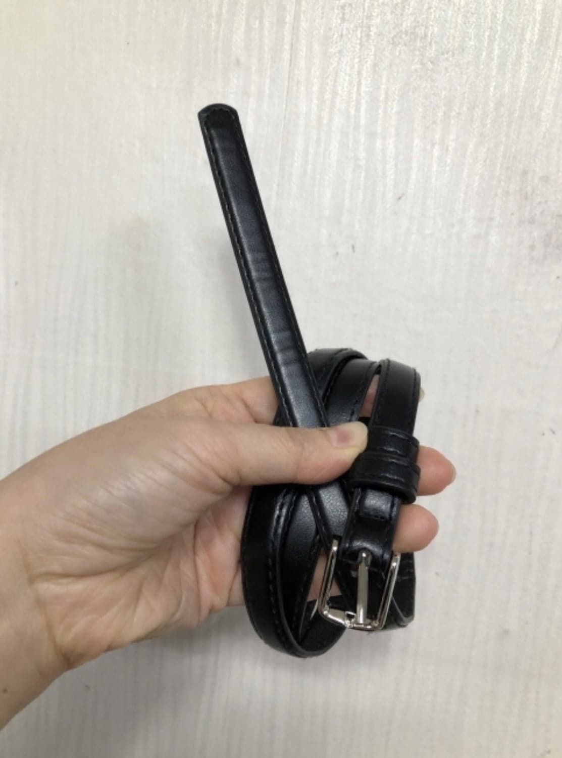 천연가죽 슬림 벨트 상품이미지1