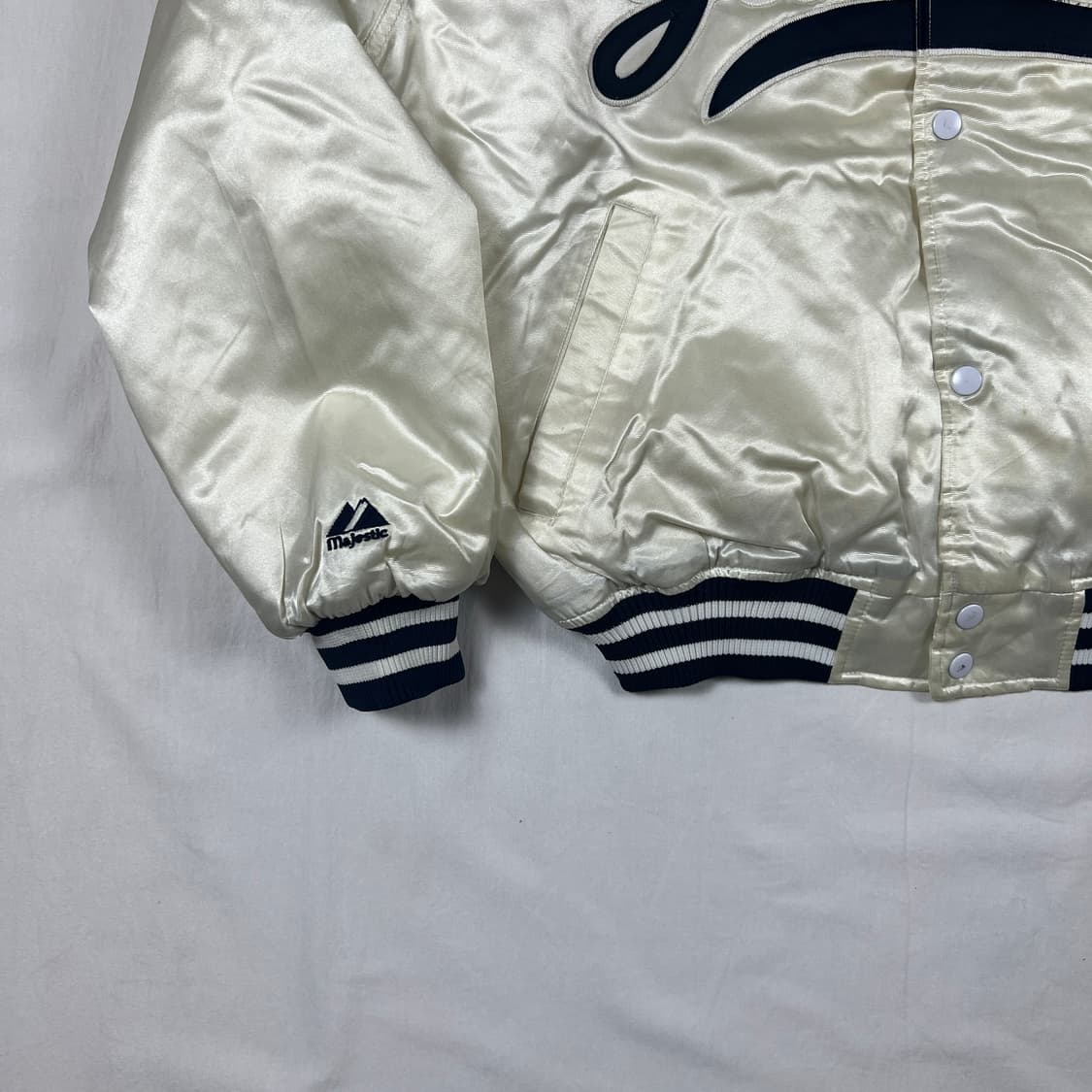 90‘s 마제스틱 mlb ny양키즈 팀 봄버자켓 상품이미지4