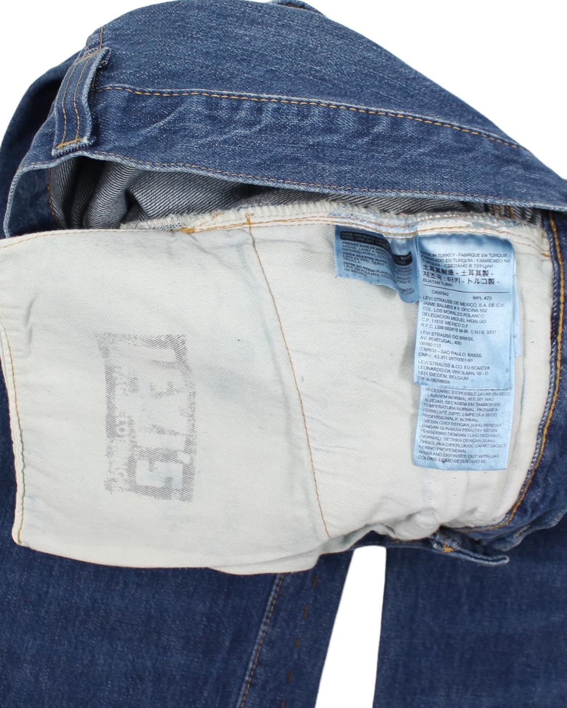 [32] LVC 47501 리바이스 콘밀 빅E 셀비지 상품이미지7