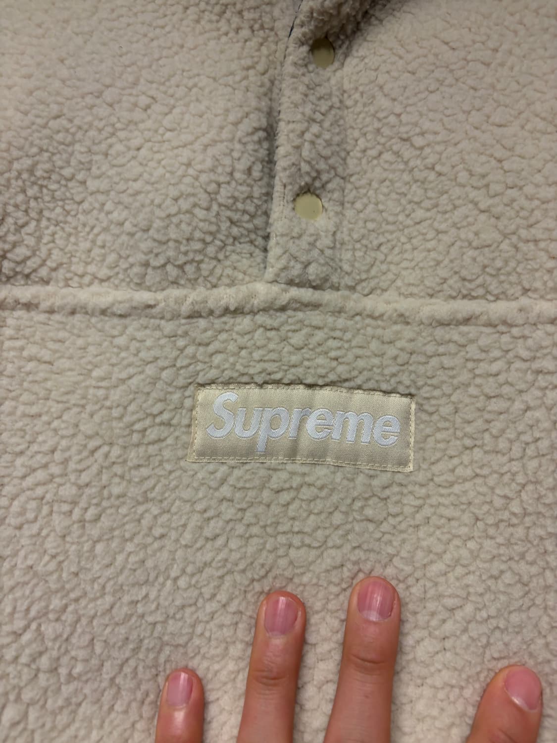 슈프림 폴라텍 셔링 리버시블 풀오버 S사이즈 상품이미지6