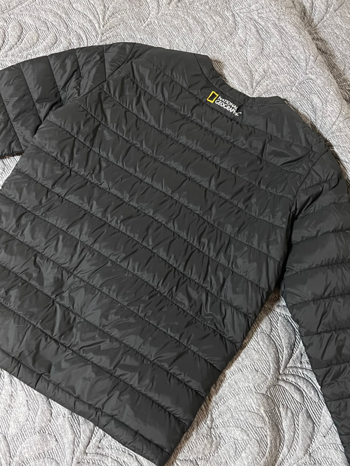 내셔널지오그래픽 구스다운 경량 패딩 다크그레이 M 상품이미지2