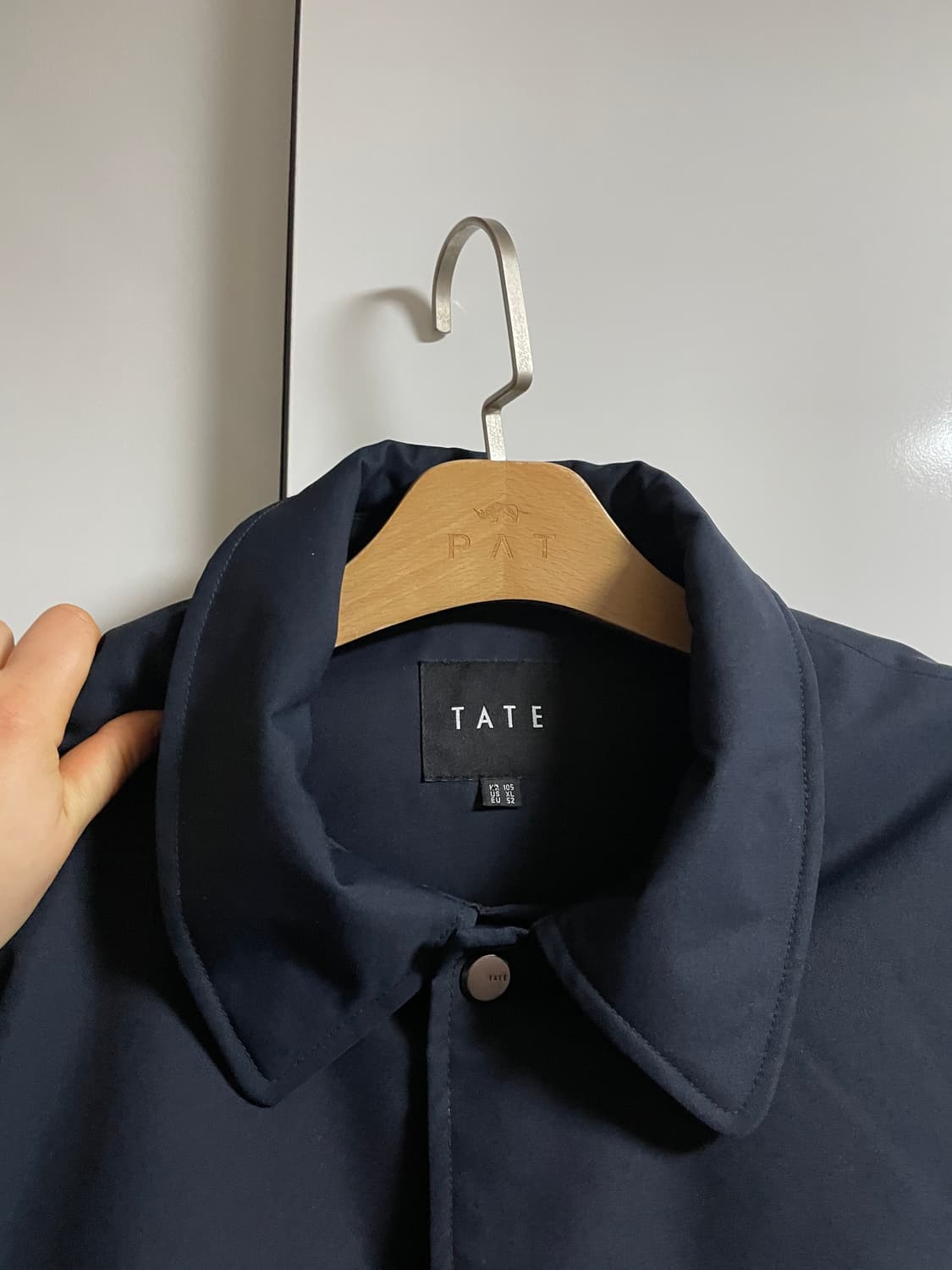 TATE 테이트 덕다운 패딩 코트 네이비 상품이미지5