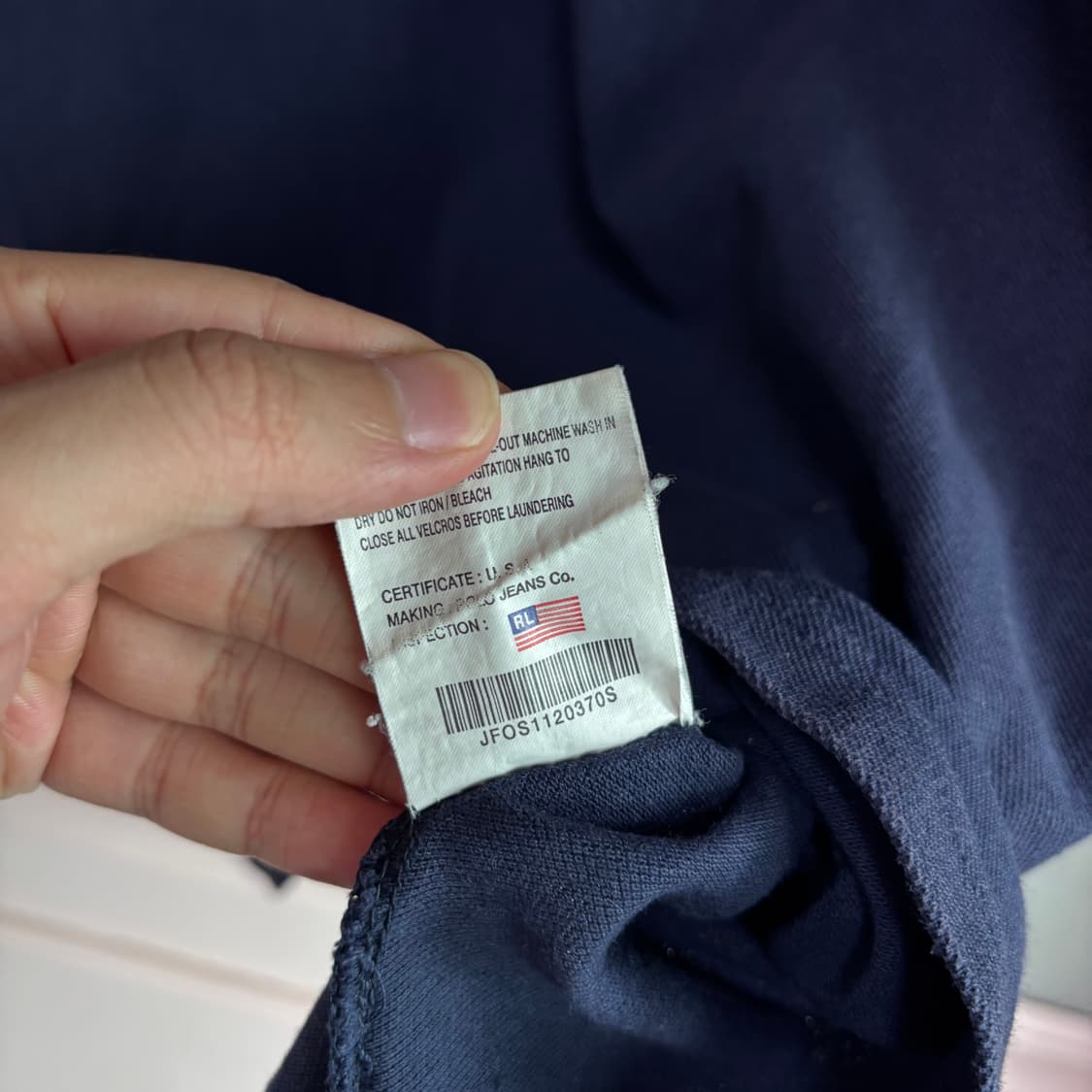 폴로 랄프로렌 빅포니 카라티 반팔 네이비 상품이미지3