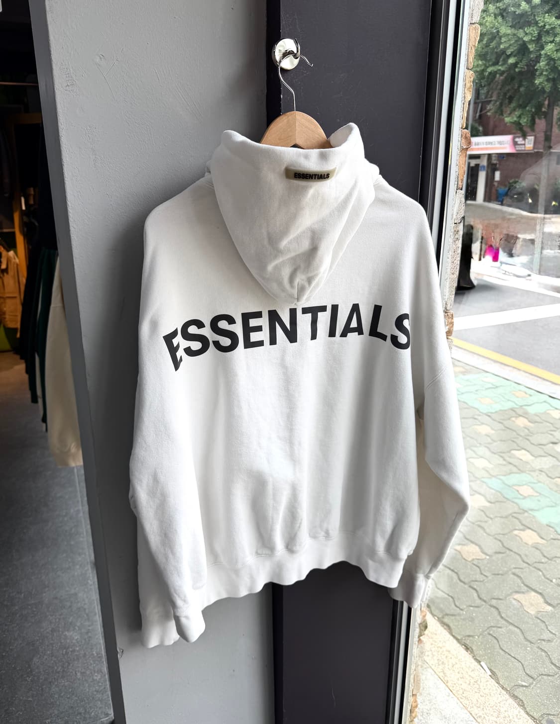 XL/ 피어오브갓 에센셜 백로고 후드티 상품이미지7