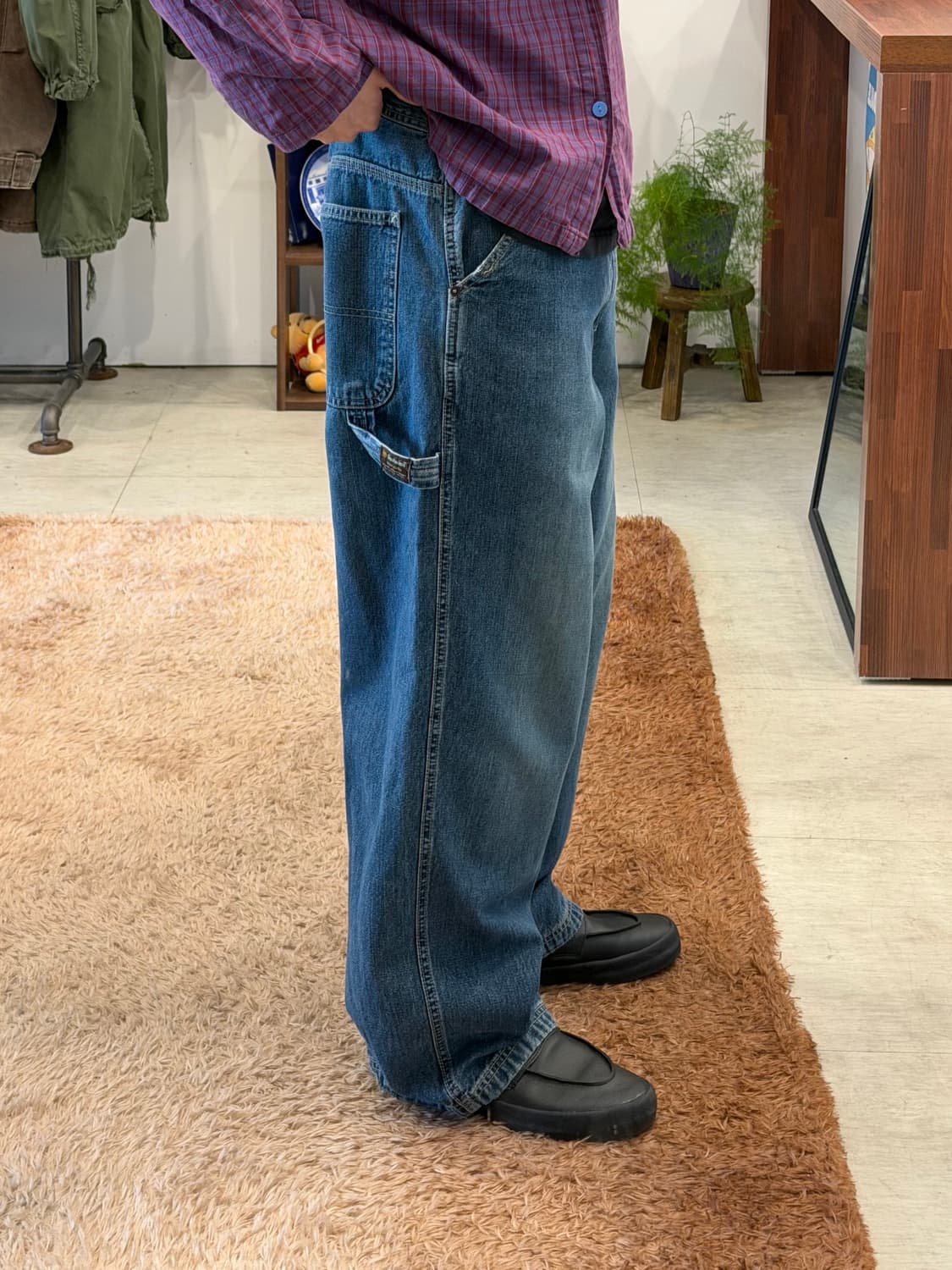 00s Timberland 팀버랜드 카펜터 데님 워크 팬츠 (34) 상품이미지3