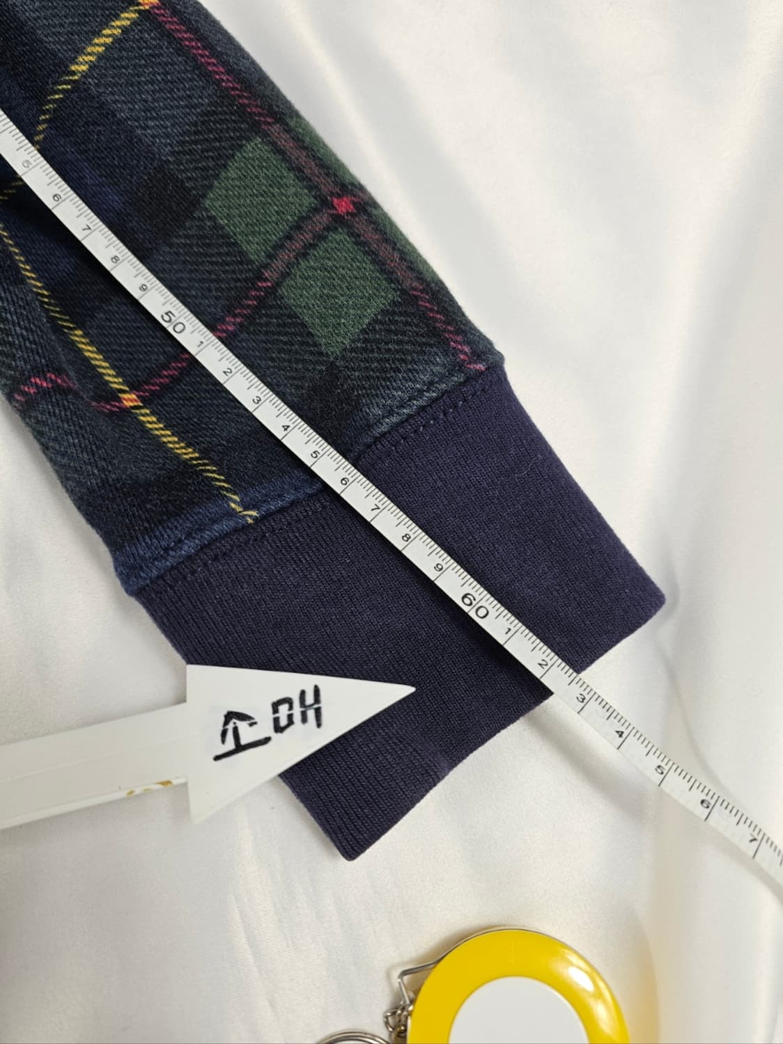 폴로타탄체크빅포니후드집업 상품이미지6