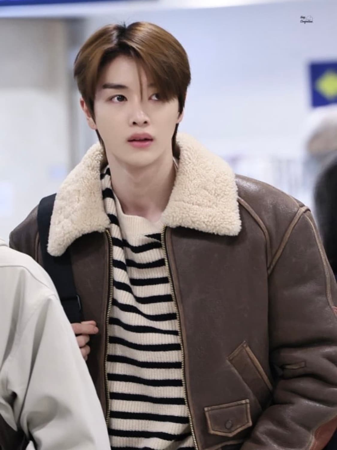 [M] 렉토 클래식 시어링 라이닝 레더 가죽 무스탕 점퍼 자켓 상품이미지7