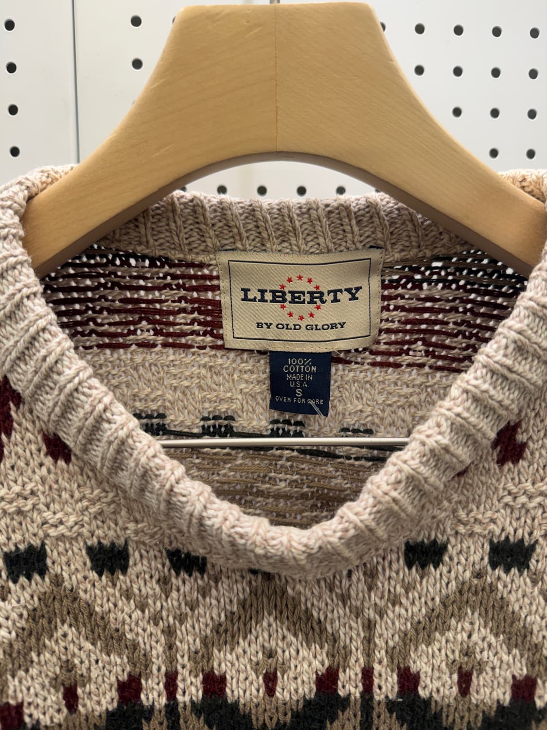 Usa빈티지 패턴 니트 스웨터 U652 상품이미지4